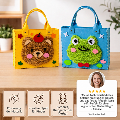 DIY-Plüschtaschen-Bastelset für Kinder