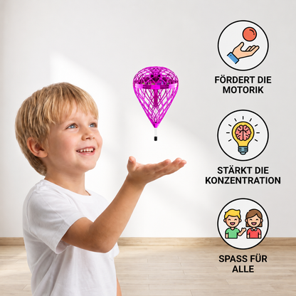 Fliegender Hüpf-Orb-Ball – Magisches Schwebe- & Wurfspielzeug für Kinder