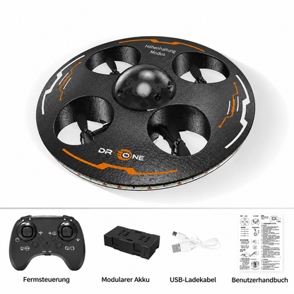 Ferngesteuerte LED-Fliegende-Untertasse-Drohne