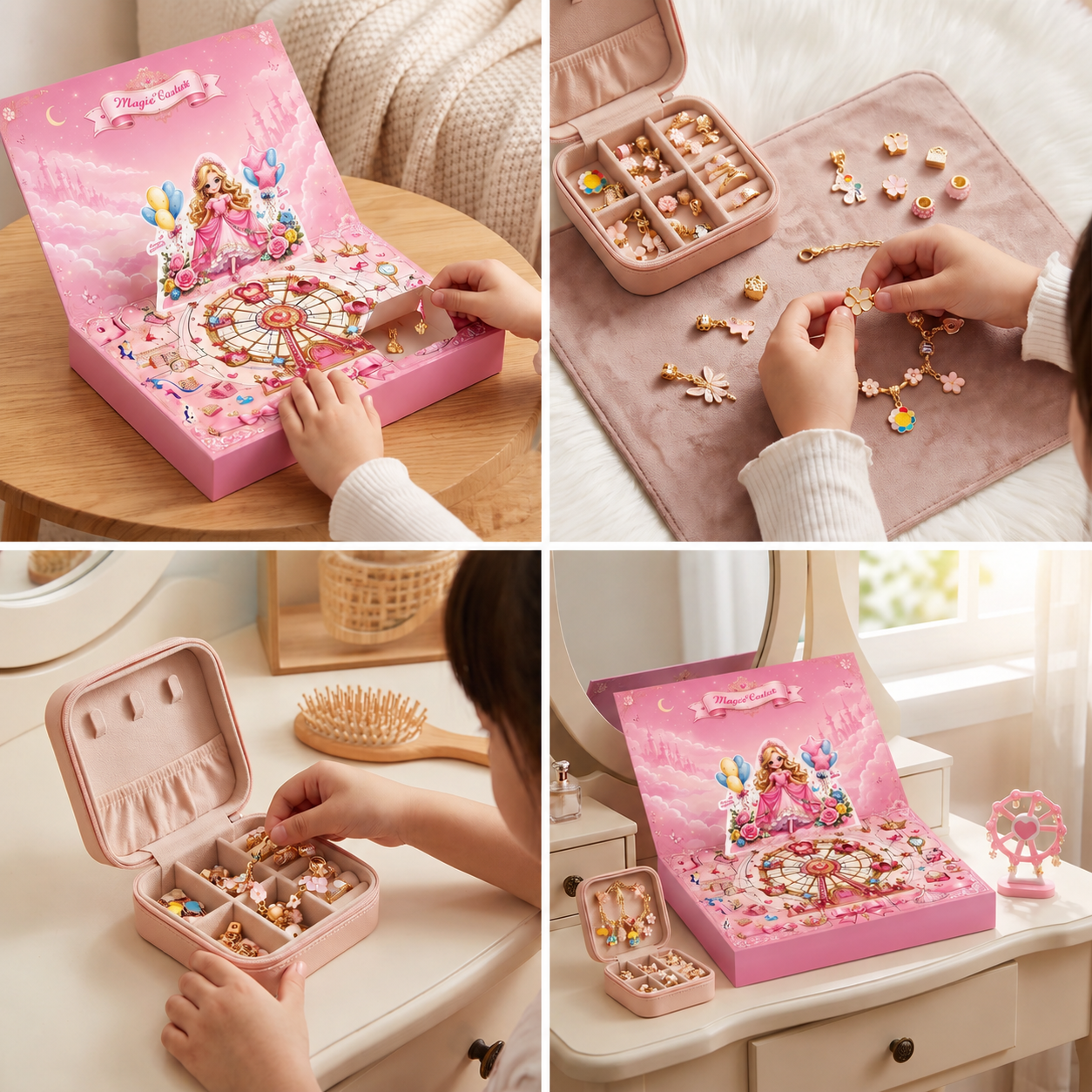 Prinzessinnen-DIY-Adventskalender zum Schmuck- & Armbänderbasteln