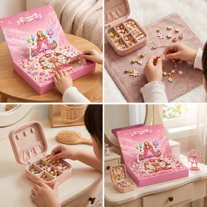 Prinzessinnen-DIY-Adventskalender zum Schmuck- & Armbänderbasteln