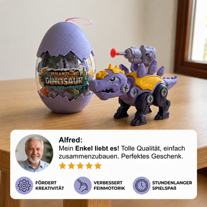 DIY-Dinosaurier-Ei zum Bauen & Verwandeln
