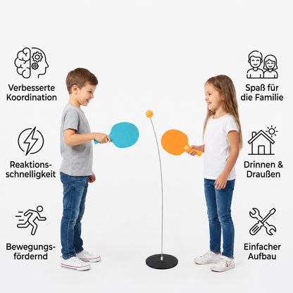 Interaktives leuchtendes Tischtennis-Spiel für Kinder