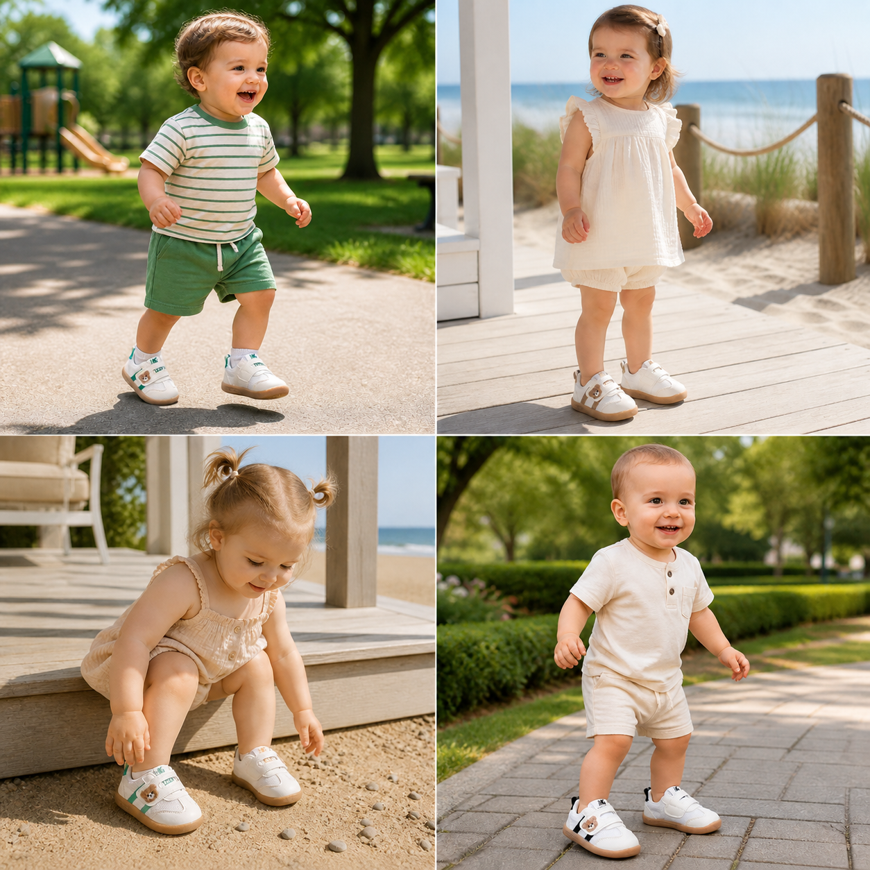Atmungsaktive Lauflernschuhe für Babys & Kleinkinder – Weiche, rutschfeste Sohle