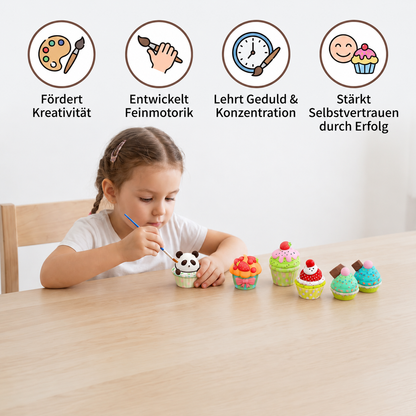 DIY-Tier-Gipsmalset – Formen, Bemalen & Gestalten für Kinder