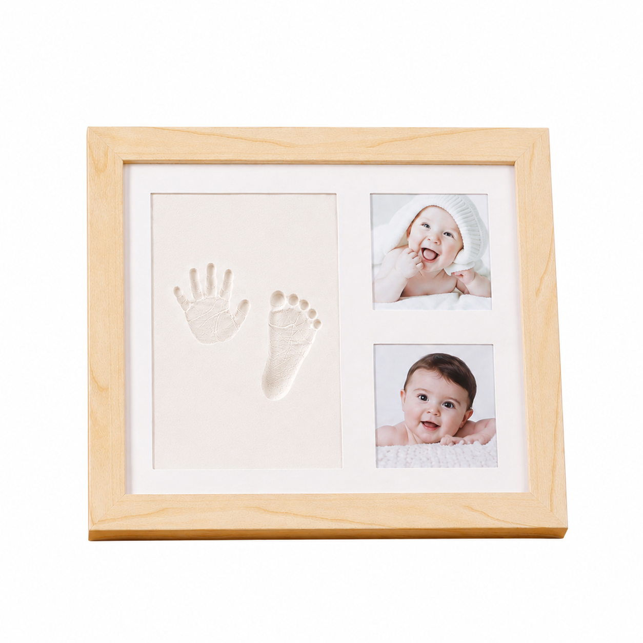 DIY-Handabdruck-Erinnerungsrahmen-Set für Kinder – Handabdruck & Fotodisplay