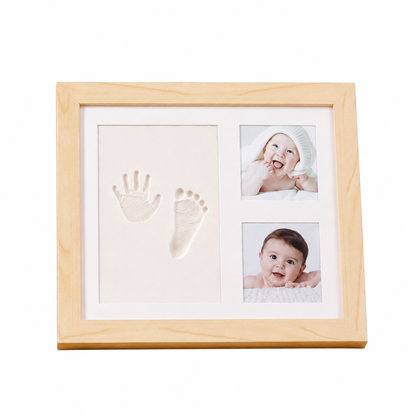 DIY-Handabdruck-Erinnerungsrahmen-Set für Kinder – Handabdruck & Fotodisplay