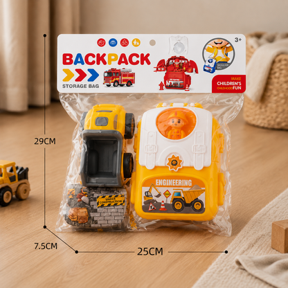 3-in-1 Rucksack-Spielset für unterwegs