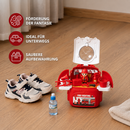 3-in-1 Rucksack-Spielset für unterwegs