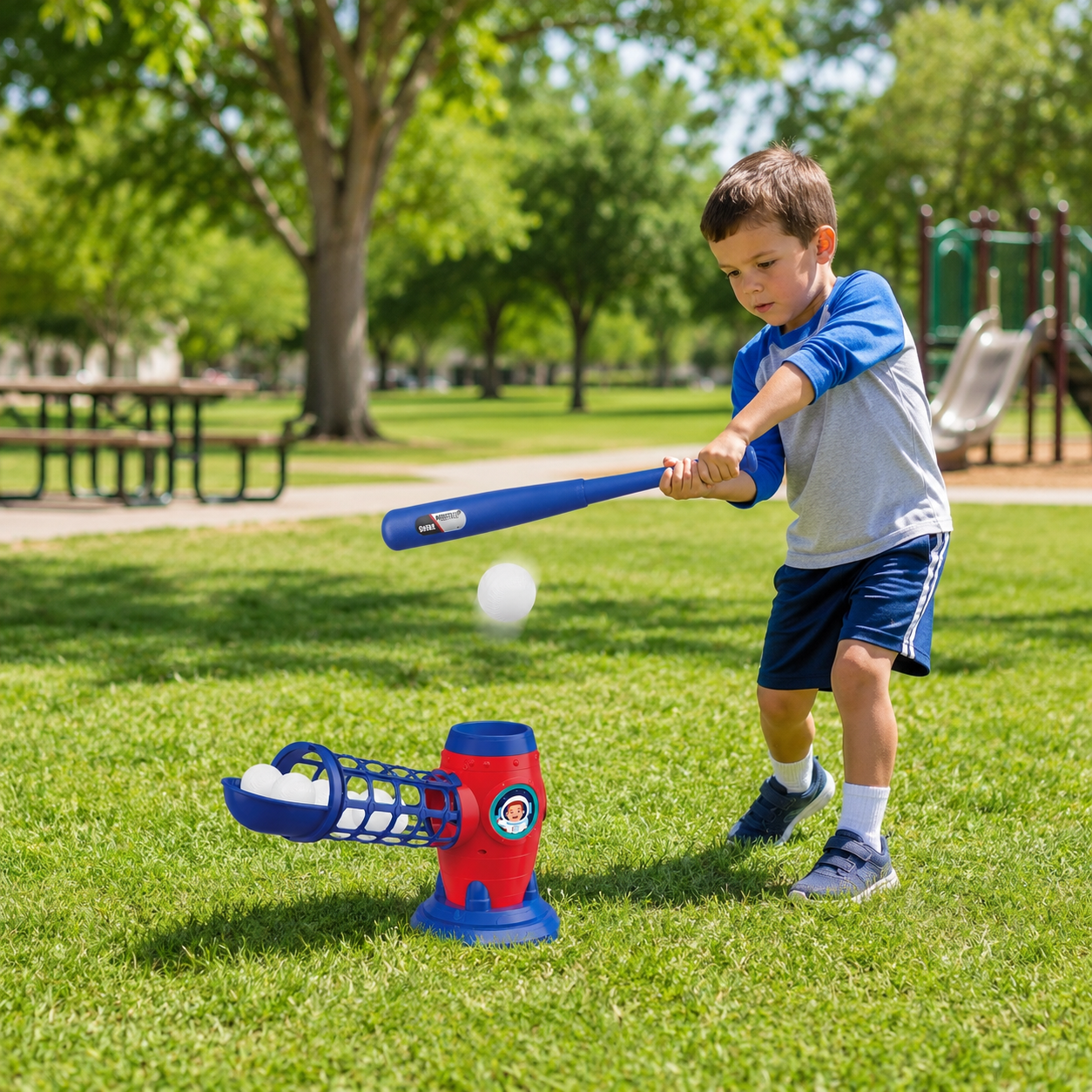 Elektronische Baseball-Wurfmaschine für Kinder