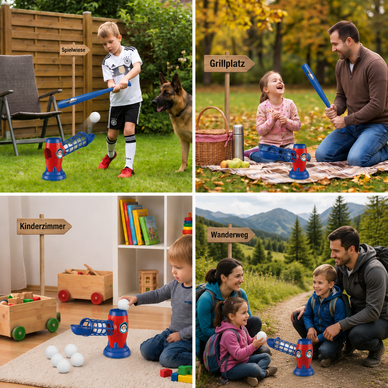 Elektronische Baseball-Wurfmaschine für Kinder