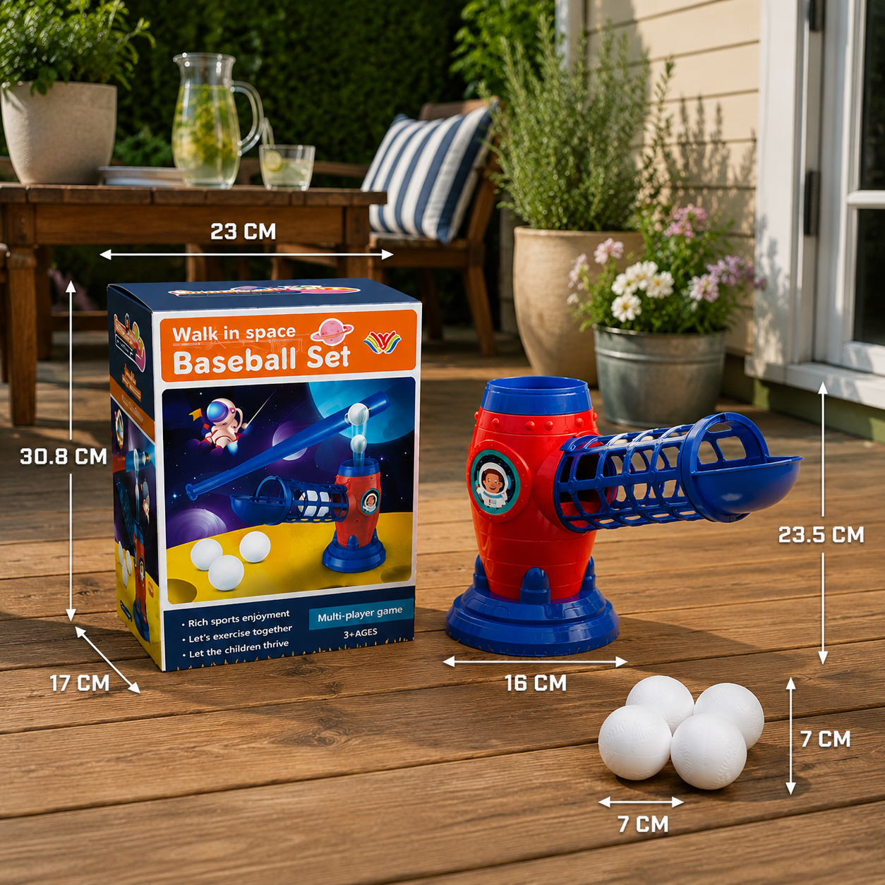Elektronische Baseball-Wurfmaschine für Kinder