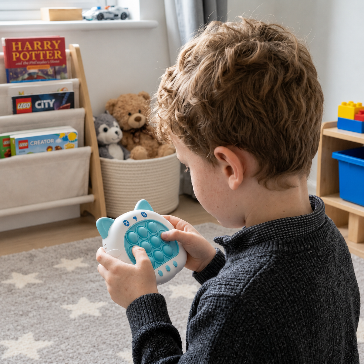 Pocket-Pop-Reaktionsspiel – Sensorisches Anti-Stress-Fidget-Spielzeug für Kinder