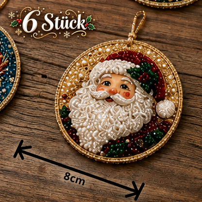 DIY-Weihnachts-Diamond-Painting-Anhänger-Set – Festlicher Christbaumschmuck