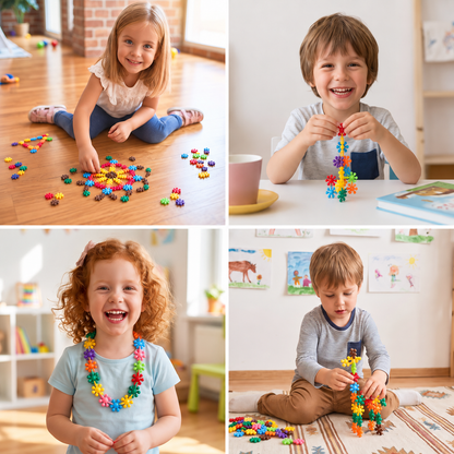 Montessori-Pflaumenblüten-Bausteinset