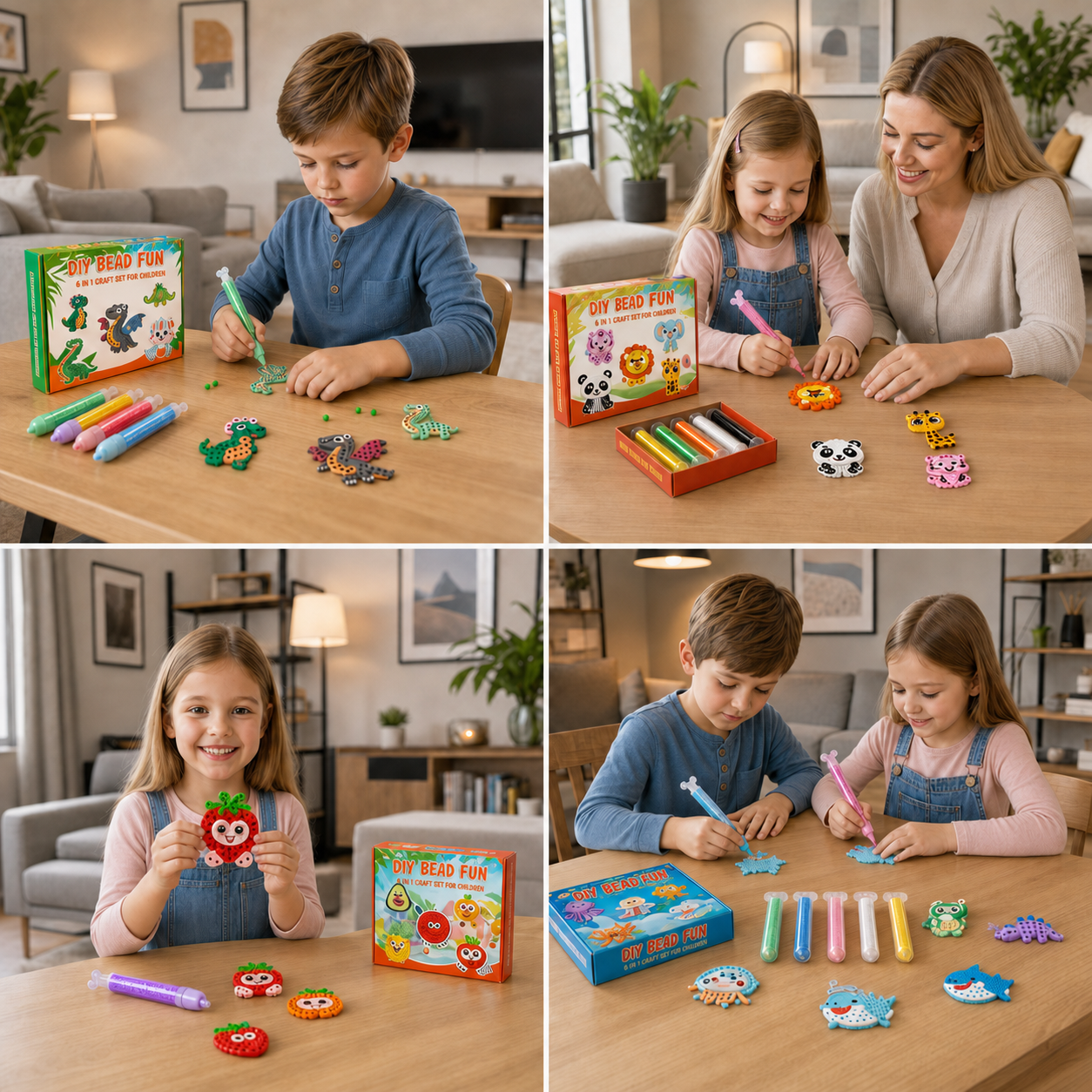 DIY-Perlenkunst-Stiftset – Tiermotive gestalten & dekorieren