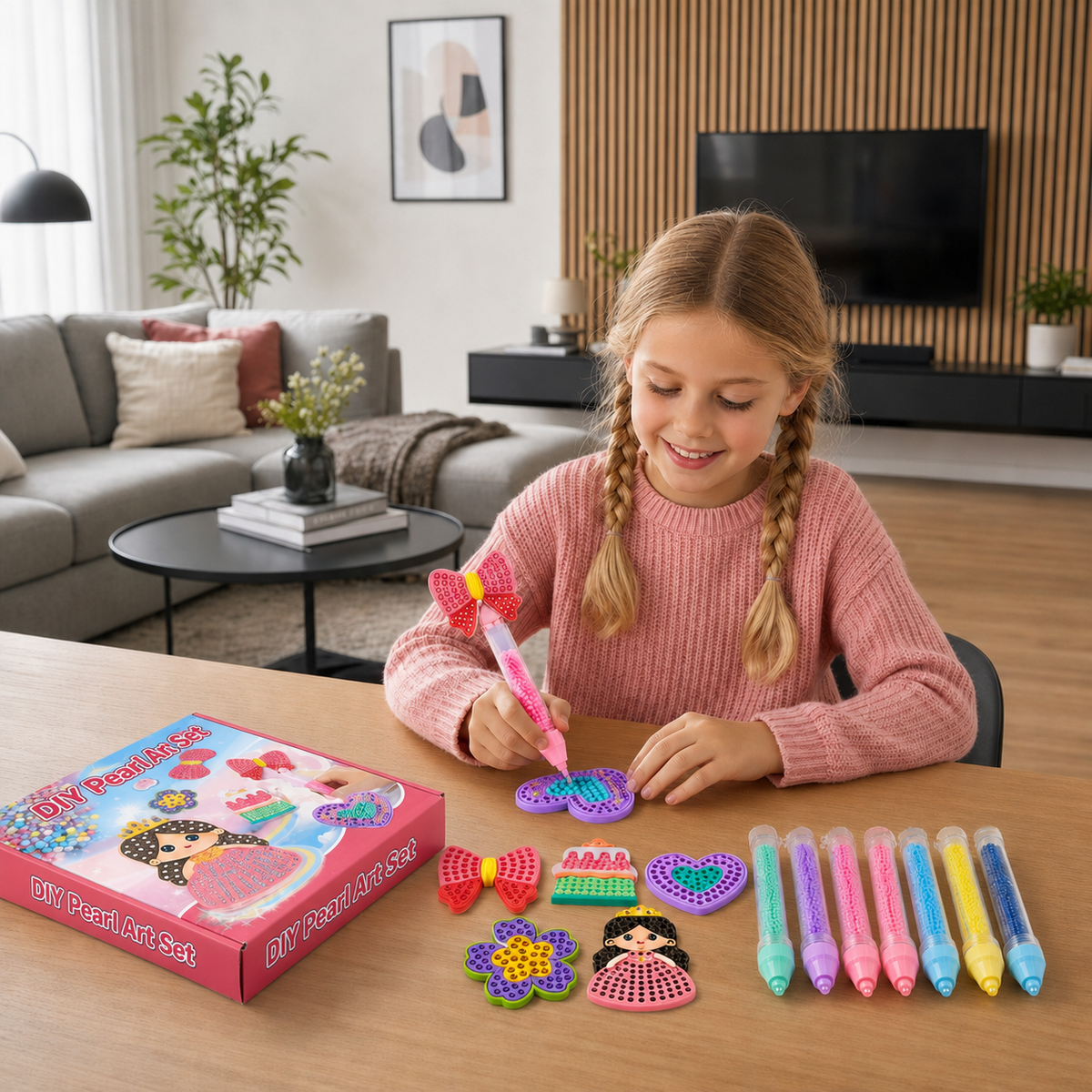 DIY-Perlenkunst-Stiftset – Tiermotive gestalten & dekorieren