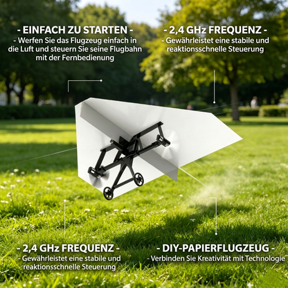 DIY-Bausatz für ferngesteuerte Papierflieger