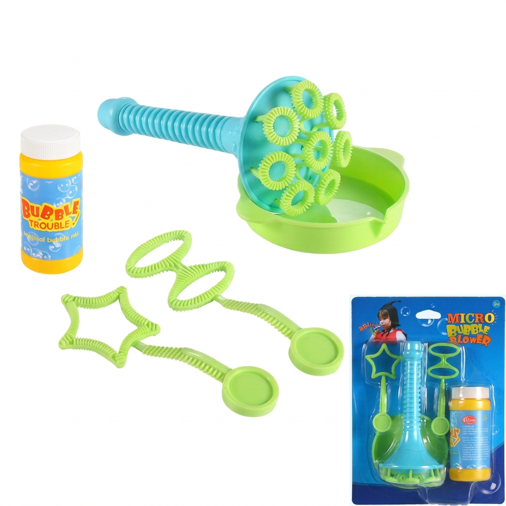 Magischer Seifenblasenstab-Set