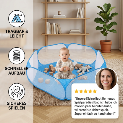 Tragbares Pop-up-Laufgitterzelt für Babys und Kleinkinder