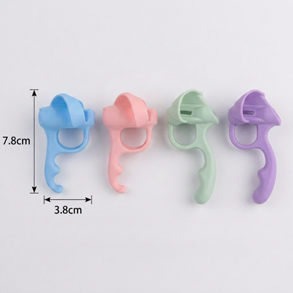 Ergonomische Silikon-Schreibhilfen für Stifte