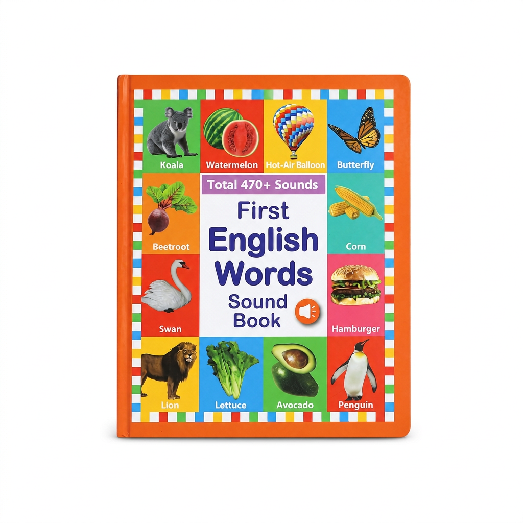 Interaktives Englisch-Soundbuch für Kinder – Antippen, Anhören & Spielerisch Lernen