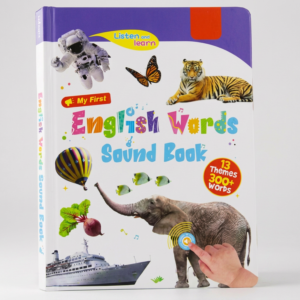Interaktives Englisch-Soundbuch für Kinder – Antippen, Anhören & Spielerisch Lernen