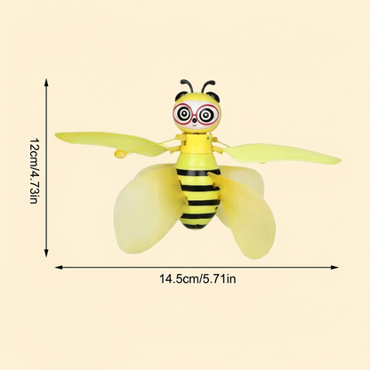 Handgesteuertes fliegendes Bienen-Spielzeug mit Bewegungssensor & LED-Lichtern
