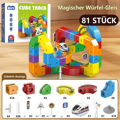 Magische Würfel Schienen Bahn Kinderspielzeug
