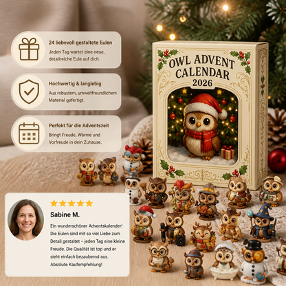 24-Tage Eulen-Adventskalender