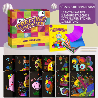 DIY-Folienkunst-Bastelset für Kinder