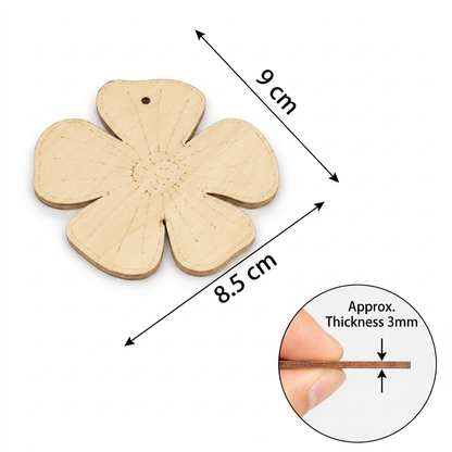DIY-Holz-Bastelset zum Bemalen & Spielen für Kinder