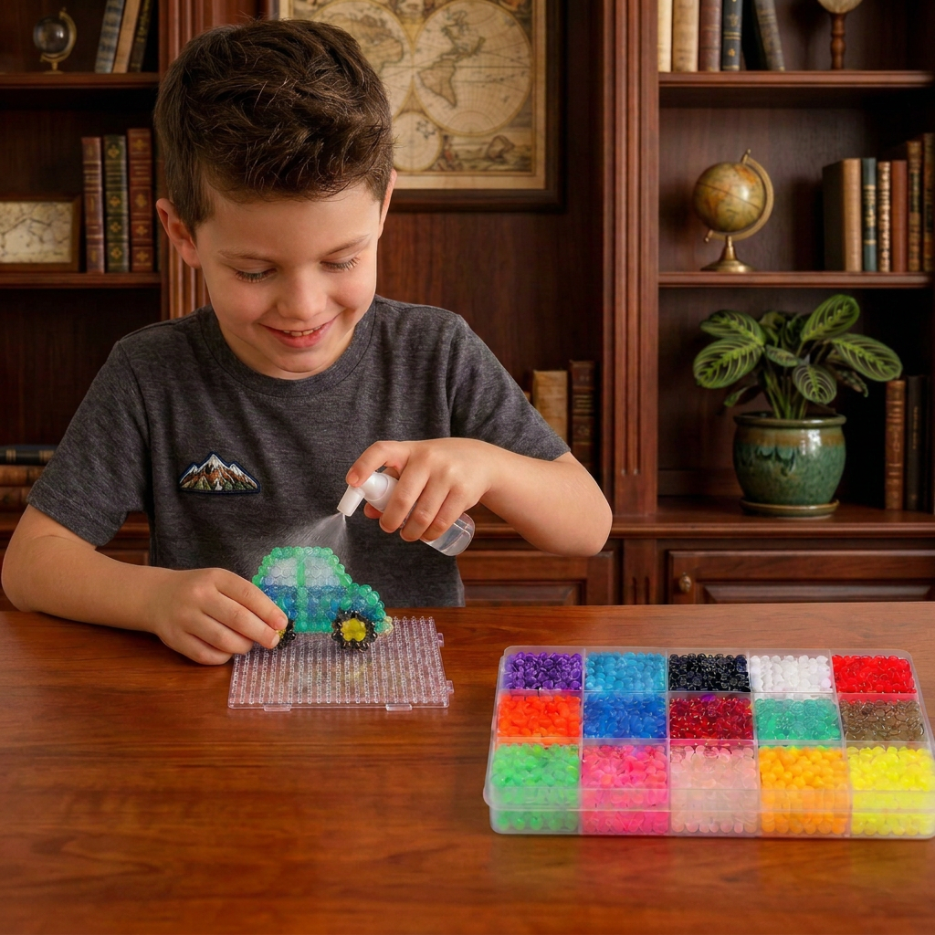 DIY-Leuchtperlen-Bastelset – Im Dunkeln leuchtend