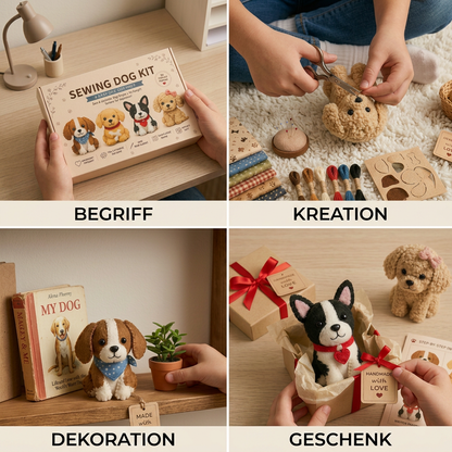 DIY-Plüsch-Nähset – Nähe deine eigene niedliche Figur