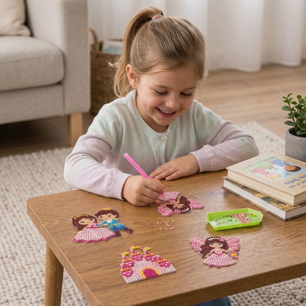DIY-Diamond-Painting-Sticker-Bastelset für Kinder