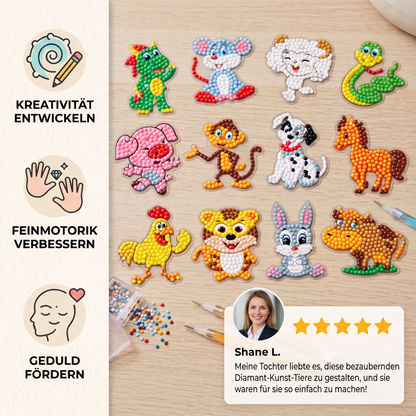 DIY-Diamond-Painting-Sticker-Bastelset für Kinder