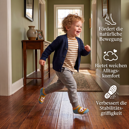 Rutschfeste Cartoon-Sockenschuhe für Babys & Kleinkinder