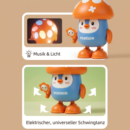 Interaktives sprechendes und tanzendes Pinguin-Spielzeug mit Musik