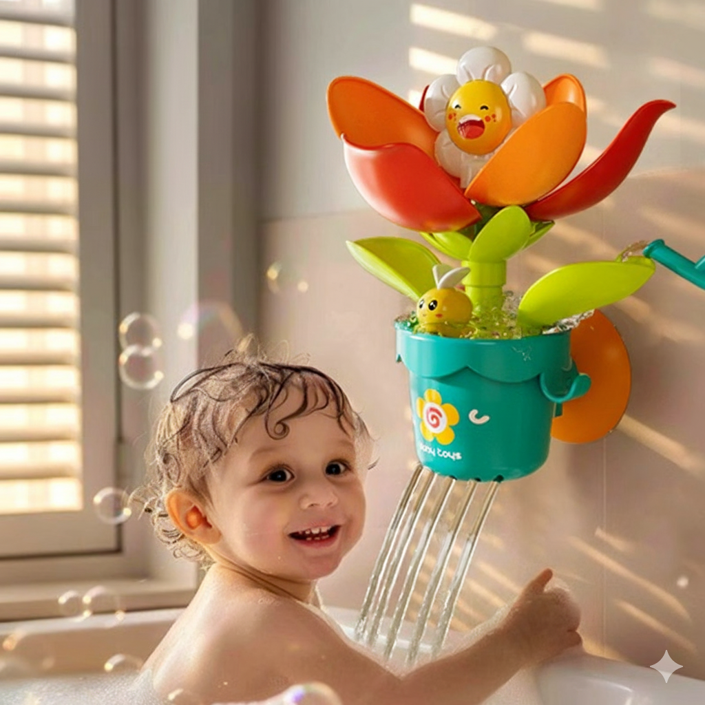 BlumenSpaß Badespielzeug mit Gießkanne