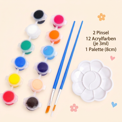 DIY-Holz-Bastelset zum Bemalen & Spielen für Kinder