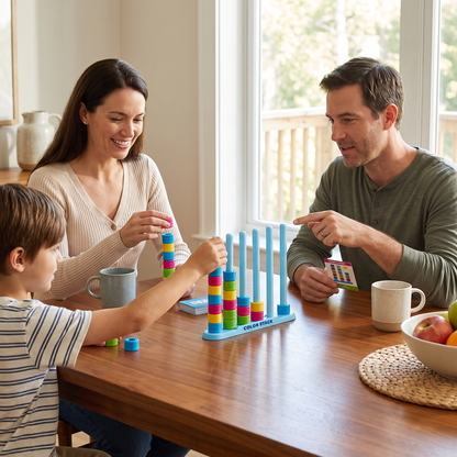 Color Stack Challenge – Rasantes Farbzuordnungsspiel für Partys und die ganze Familie