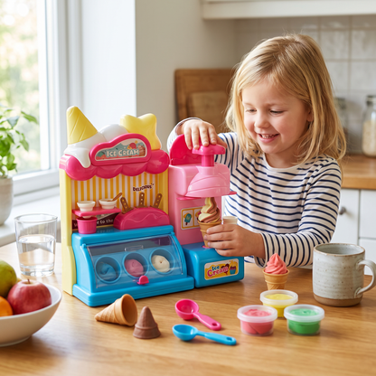 DIY-Spielset zum Herstellen von Eis aus Modelliermasse