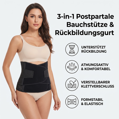 3-in-1 Bauchstütze & Rückbildungsgürtel nach der Geburt