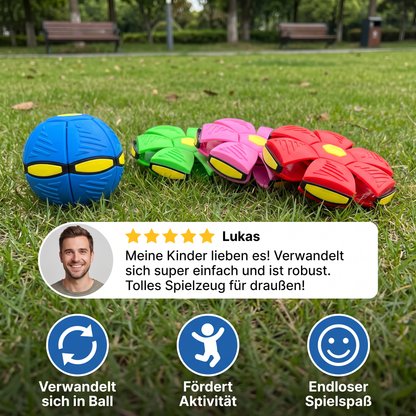 Magischer verwandelbarer Flug-Scheibenball – Interaktives Spielzeug für Kinder