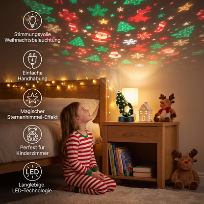 Weihnachtsbaum-Projektorlampe