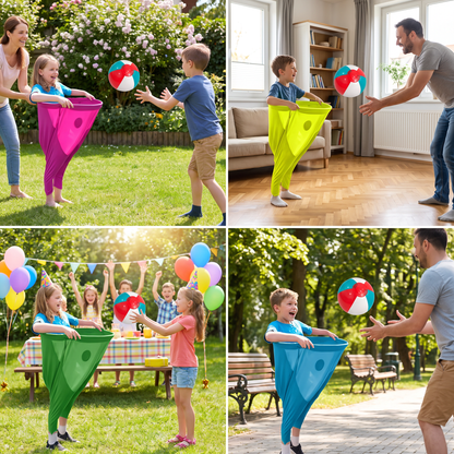 Clown Hose Fangball Familien Spiel