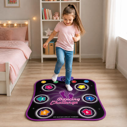 Leuchtende Bluetooth-Tanzmatte für Kinder mit 5 Spielmodi