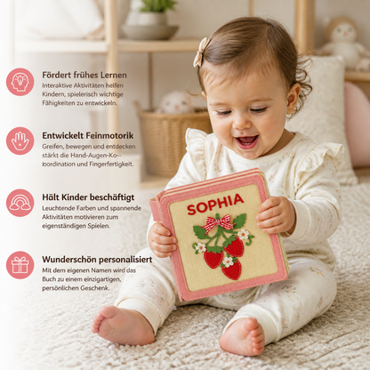 Personalisiertes Filzbuch für Kinder