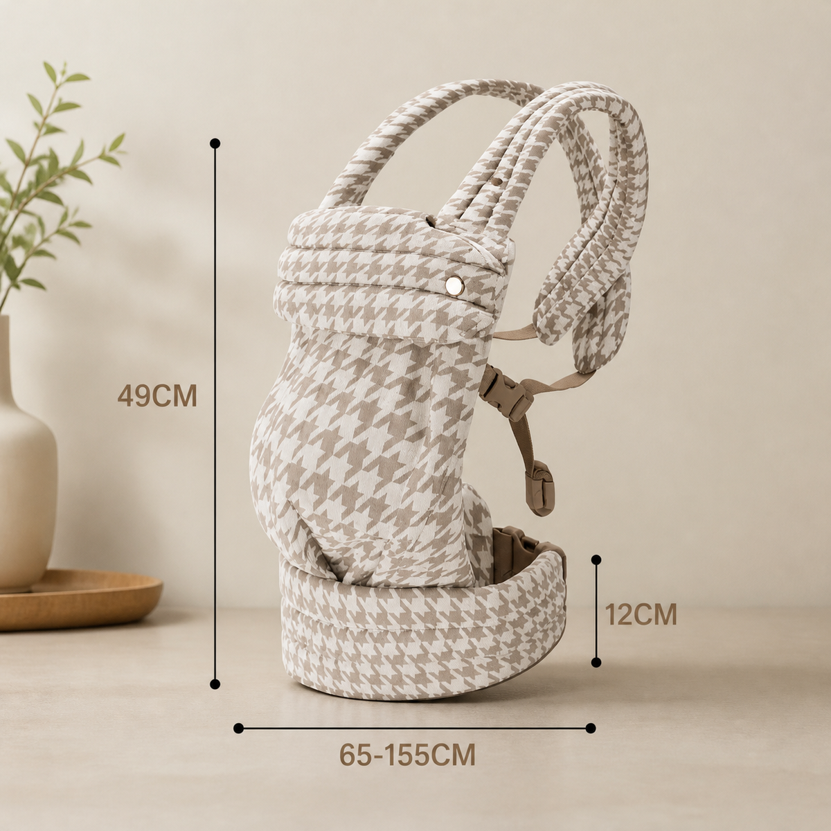 Ergonomische Babytrage – Atmungsaktiv & verstellbar