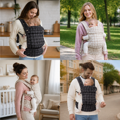 Ergonomische Babytrage – Atmungsaktiv & verstellbar
